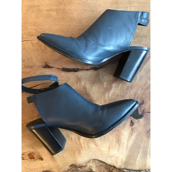 ALL SAINTS leather sling back heels (Ivy heels) - Picture 5 of 5